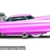 Cadillac, pink, 1961, 1:64, Maisto