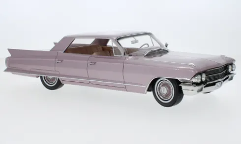 Cadillac Sedan DeVille, rosa, 1962, 1:18, Stamp Models