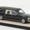 Cadillac Superior Hearse, schwarz, 1980, 1:43, Stamp Models