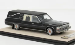 Cadillac Superior Hearse, schwarz, 1980, 1:43, Stamp Models