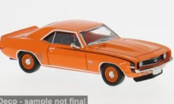 Chevrolet Camaro, orange, 1969, 1:87, Brekina