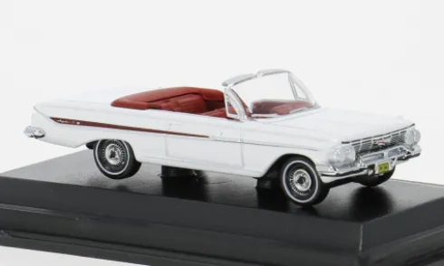 Chevrolet Impala, weiss/rot, 1961, 1:87, Oxford