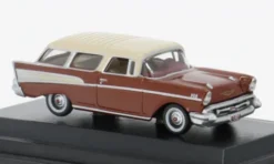Chevrolet Nomad, dunkelorange/gold, 1957, 1:87, Oxford