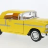 Chevrolet Bel Air Convertible, gelb, 1955, 1:18, Motormax