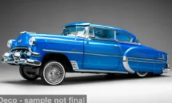 Chevrolet Bel Air Hardtop, blau, 1954, 1:18, Sun Star