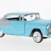 Chevrolet Bel Air, hellblau/silber, 1955, 1:24, Motormax