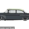 Chevrolet Bel Air - Lowrider, 1957, Halloween, 1:64, IXO America