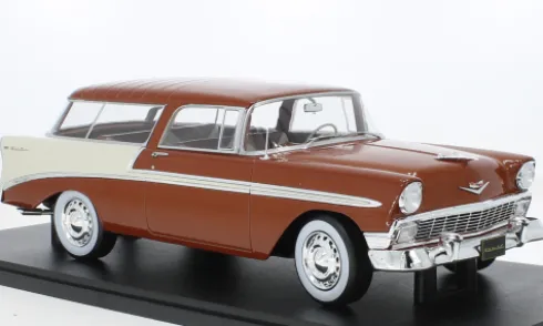 Chevrolet Bel Air Nomad, braun/beige, 1956, 1:18, KK Scale