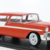 Chevrolet Bel Air Nomad Custom, hellrot/weiss, 1956, 1:18, KK Scale