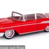 Chevrolet Bel Air, rot/weiss, 1957, 1:64, IXO America