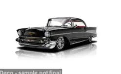 Chevrolet Bel Air, schwarz, 1957, 1:18, Maisto