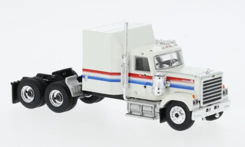 Chevrolet Bison, weiss/rot, 1980, 1:87, Brekina