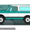 Chevrolet Blazer K/5 CST, türkis/weiss, 1972, 1:18, ACME