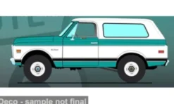 Chevrolet Blazer K/5 CST, türkis/weiss, 1972, 1:18, ACME