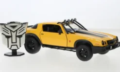 Chevrolet Camaro, orange/schwarz, 1977, Transformers Bumblebee, 1:24, Jada