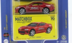 Chevrolet Camaro, rot, 2016, 1:64, Matchbox