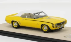 Chevrolet Camaro RS/SS, gelb/weiss, 1969, 1:43, Stamp Models