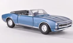 Chevrolet Camaro SS Convertible, blau/Dekor, 1967, 1:24, Motormax