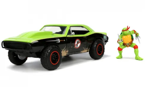 Chevrolet Camaro, 1967, Turtles, 1:24, Jada