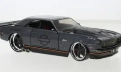 Chevrolet Camaro Z28, dunkelgrau, 1968, Harley-Davidson, 1:24, Maisto