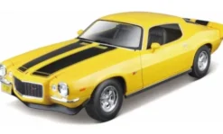 Chevrolet Camaro Z28, gelb/schwarz, 1971, 1:18, Maisto