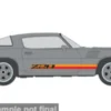 Chevrolet Camaro Z28, silber/orange, 1979, 1:64, IXO America