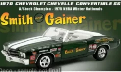 Chevrolet Chevelle Convertible SS, dunkelgrün, 1970, Smith & Gainer, 1:18, ACME