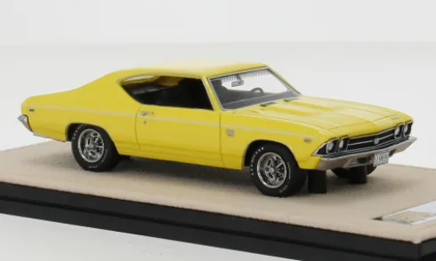 Chevrolet Chevelle SS 396, gelb, 1969, 1:43, Stamp Models