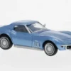 Chevrolet Corvette C3, blau, 1967, 1:87, Brekina