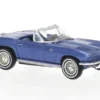 Chevrolet Corvette C2 Cabrio, blau, 1962, 1:87, Brekina