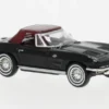 Chevrolet Corvette C2 Cabrio, schwarz, 1962, 1:87, Brekina