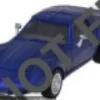 Chevrolet Corvette (C3), dunkelblau, 1976, 1:64, Majorette