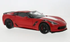 Chevrolet Corvette (C7) Grand Sport, rot/weiss, 2017, 1:18, AUTOart