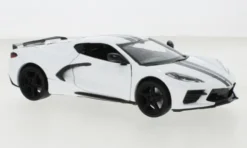 Chevrolet Corvette C8 Stingray, weiss, 2020, 1:24, Motormax