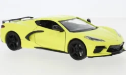 Chevrolet Corvette C8 Stingray, hellgelb, 2020, 1:24, Motormax