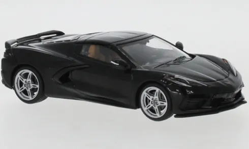 Chevrolet Corvette C8 Stingray, schwarz, 2020, 1:43, IXO