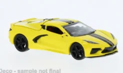 Chevrolet Corvette (C8) Stingray, gelb, 2020, 1:64, Auto World