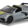 Chevrolet Corvette (C8) Stingray Convertible, silber, 2022, 1:64, Greenlight