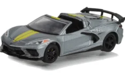 Chevrolet Corvette (C8) Stingray Convertible, silber, 2022, 1:64, Greenlight