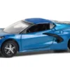 Chevrolet Corvette (C8) Stingray 2LT, blau, 2020, 1:64, Greenlight