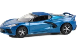 Chevrolet Corvette (C8) Stingray 2LT, blau, 2020, 1:64, Greenlight