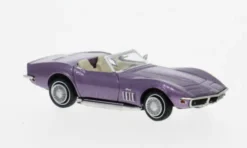 Chevrolet Corvette C3, violett, 1967, 1:87, Brekina