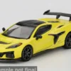 Chevrolet Corvette C8 ZR1, gelb/schwarz, 2025, 1:64, Mini GT