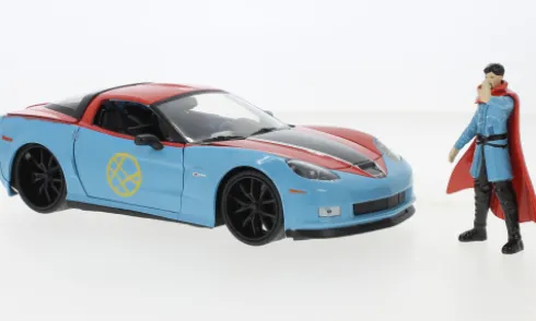 Chevrolet Corvette, Marvel Avengers - Doctor Strange, 1:24, Jada