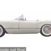 Chevrolet Corvette, weiss, 1955, 1:64, Maisto