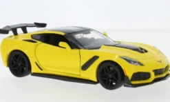 Chevrolet Corvette ZR1, gelb/schwarz, 2019, 1:24, Motormax