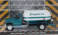 Chevrolet C-60 Propane Truck, grün/weiss, 1982, 1:64, Greenlight