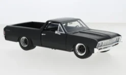 Chevrolet El Camino, schwarz, 1967, 1:24, Jada
