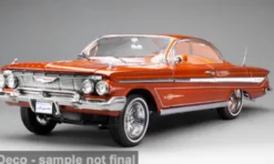 Chevrolet Impala Convertible Lowrider, orange, 1961, 1:18, Sun Star