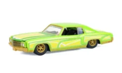 Chevrolet Monte Carlo Lowrider, hellgelb/hellgrün, 1970, 1:64, Greenlight